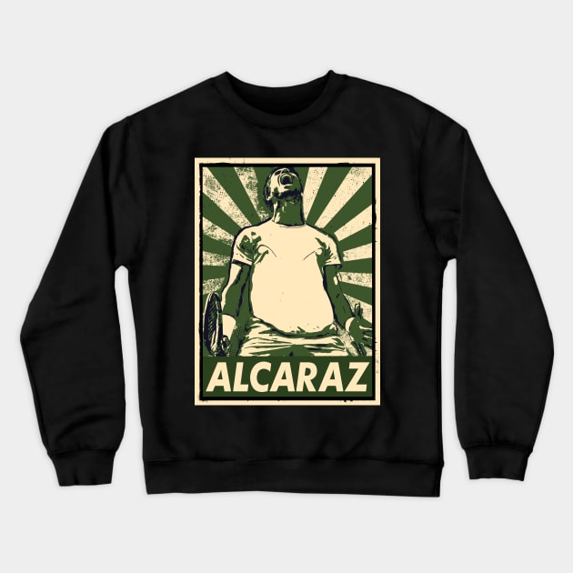 alcaraz tennis Crewneck Sweatshirt by SmithyJ88